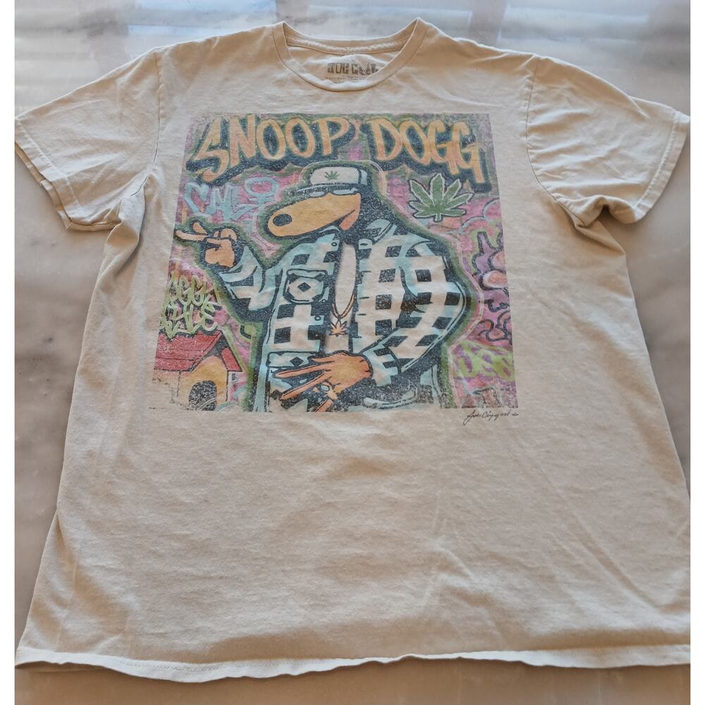 Joe Cool T-Shirt size Large O.G. Snoop Dogg hilarious shirt.